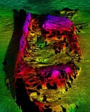3D image of shipwreck