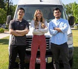 Northrop Grumman engineers Arturo Brambila, Sarah Grundeen and Andrew Hsu took navigation tech to the extreme at the White Sands Missile Range.