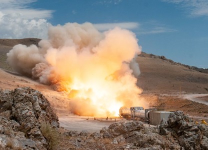 Northrop Grumman and NASA Successfully Test Space Launch System Booster_2