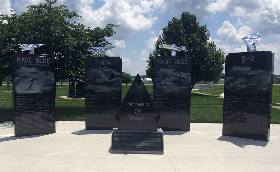 memorial for B-2 Bomber