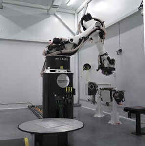 robotic arm in facility