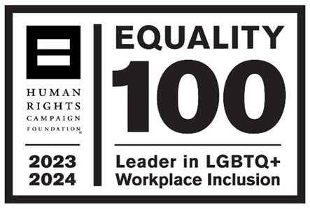 Equality 100 Leader in LGBTQ Workplace Inclusion
