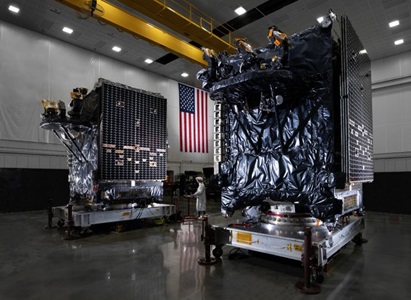 Arctic Satellite Broadband Mission satellites in facility