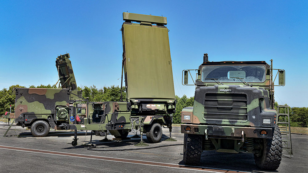 Military vehicle next to GATOR