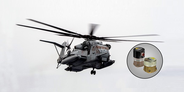 military helicopter in flight
