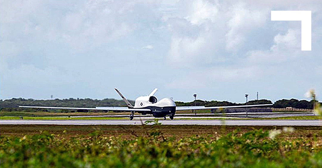 Triton aircraft on runway