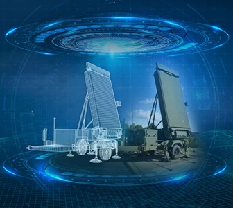 Rendering of AN/TPS-80 Ground/Air Task Oriented Radar (G/ATOR)