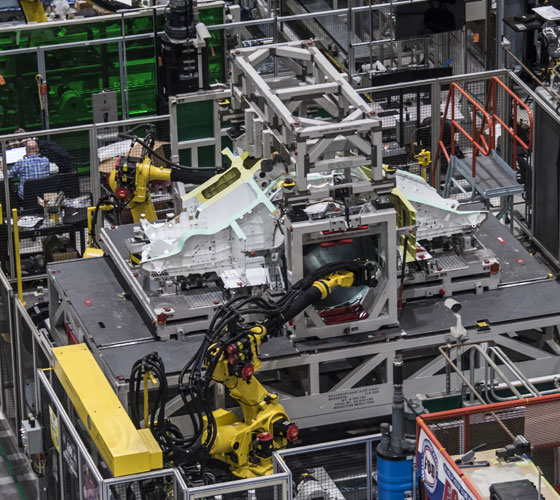 Advanced manufacturing floor