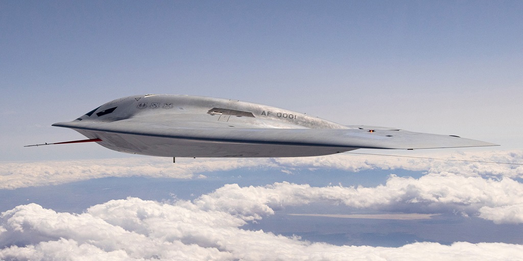 B-21 Bomber inflight