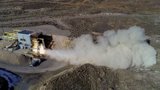 rocket motor test facility