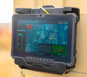 US military battle monitor