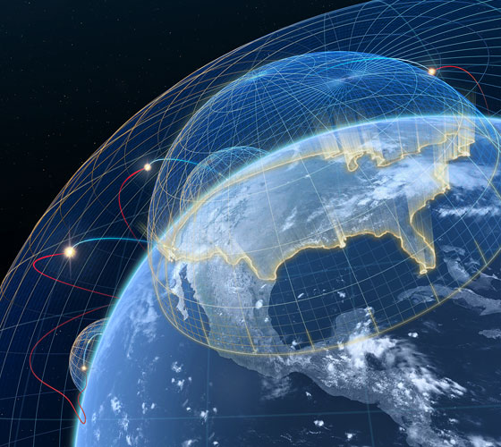 rendering of missile defense with united states highlighted