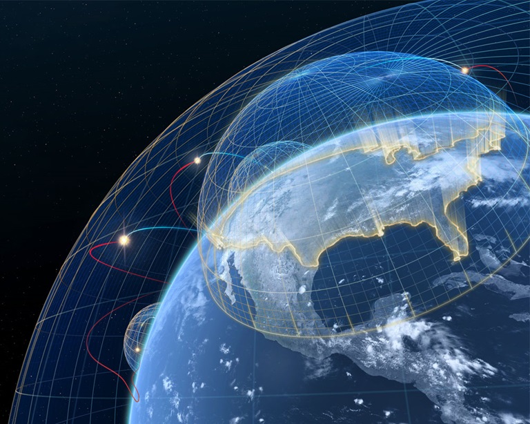 digital illustration of globe