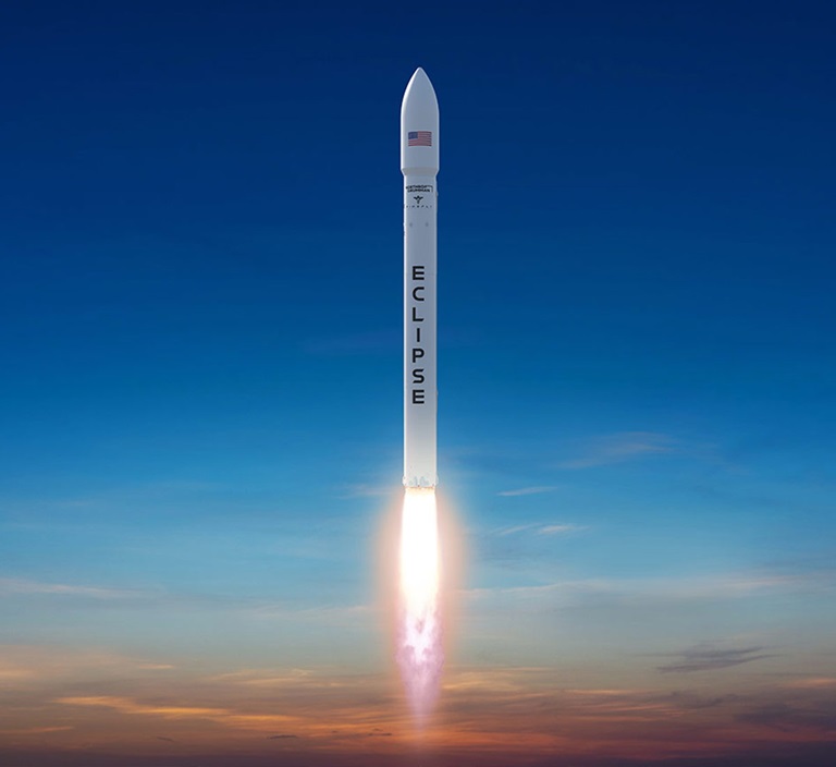 Eclipse rocket space launch