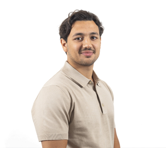 Photo of man smiling