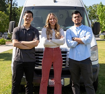 Northrop Grumman engineers Arturo Brambila, Sarah Grundeen and Andrew Hsu took navigation tech to the extreme at the White Sands Missile Range. 