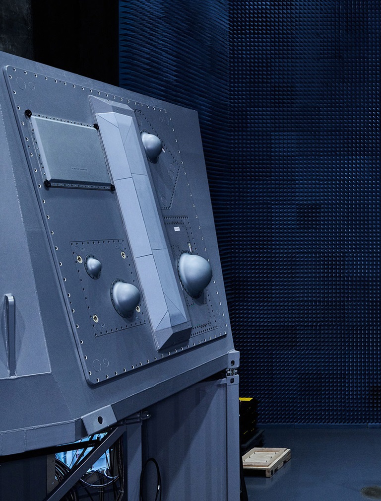 Sea – SEWIP part of ship in sound chamber