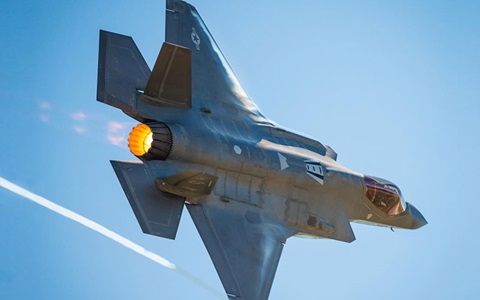 AN/APG-81 Active Electronically Scanned Array (AESA) Fire Control Radar on F-35 Lightning II