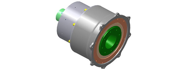 rendering of spacecraft part