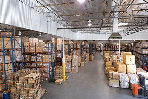 Large warehouse