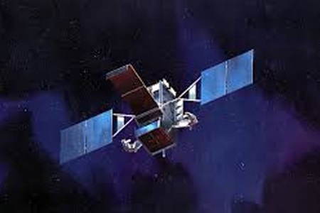 satellite in space