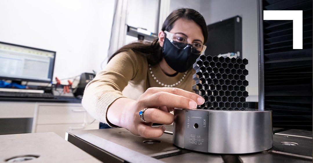 woman working on 3D printer