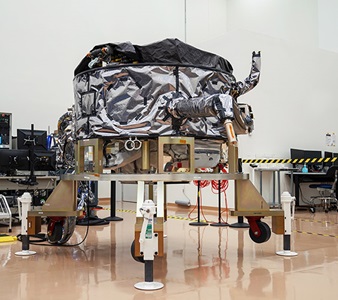 satellite in clean room