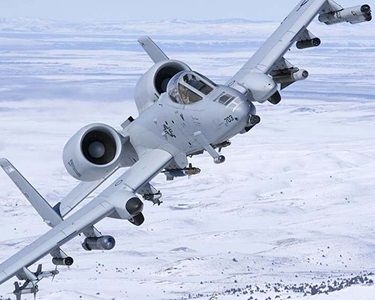 LITENING advanced targeting pod on A-10