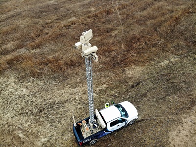 A view of the M-ACE capability from the air