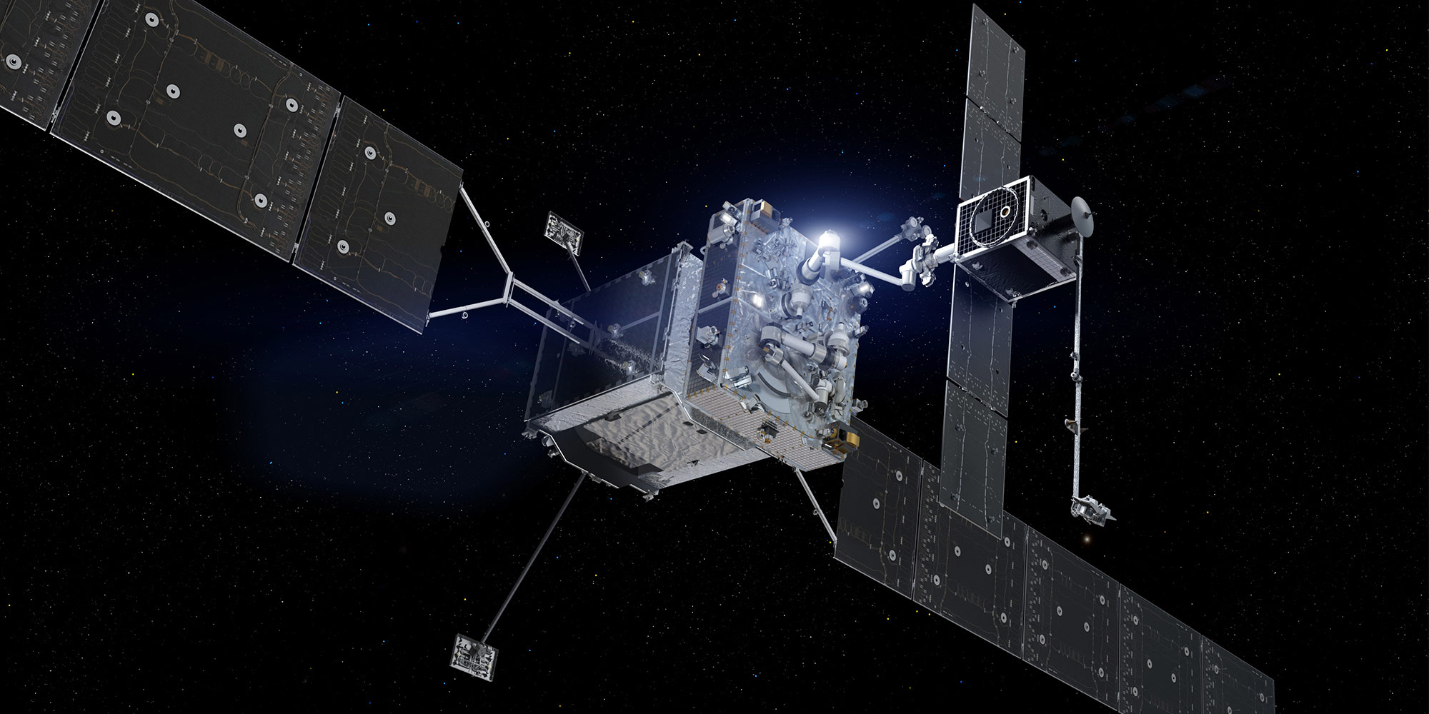 MRV an image of a satellite in space