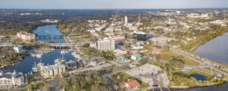 City from above