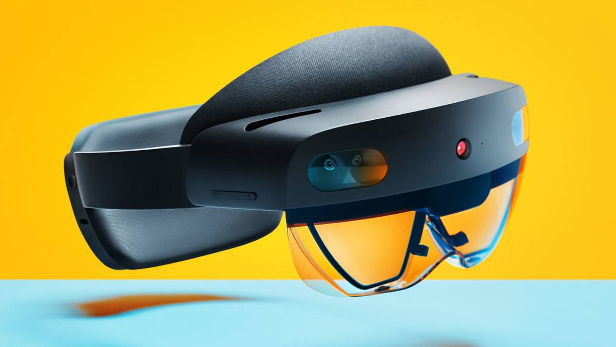 Microsoft-HoloLens an augmented reality headset