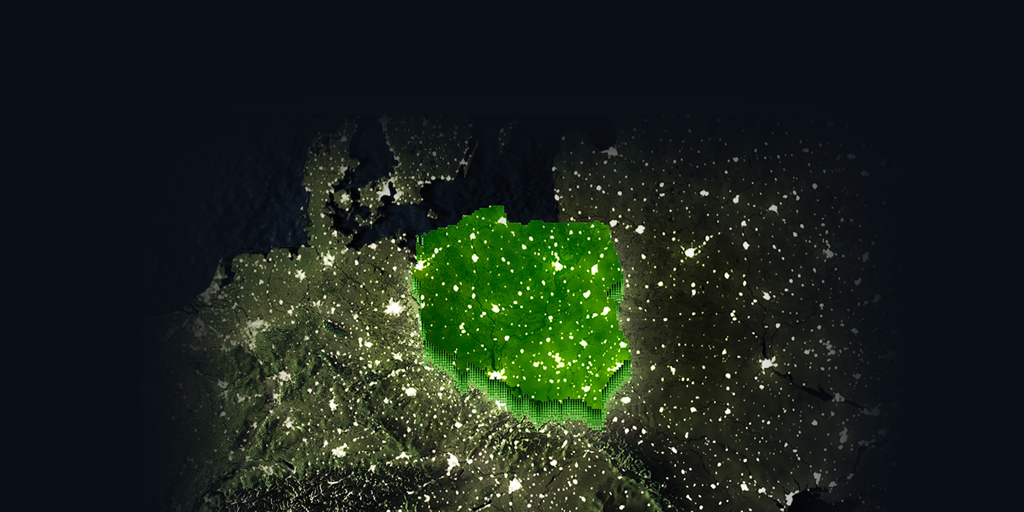 Northrop Grumman Poland Hero areial view of Poland