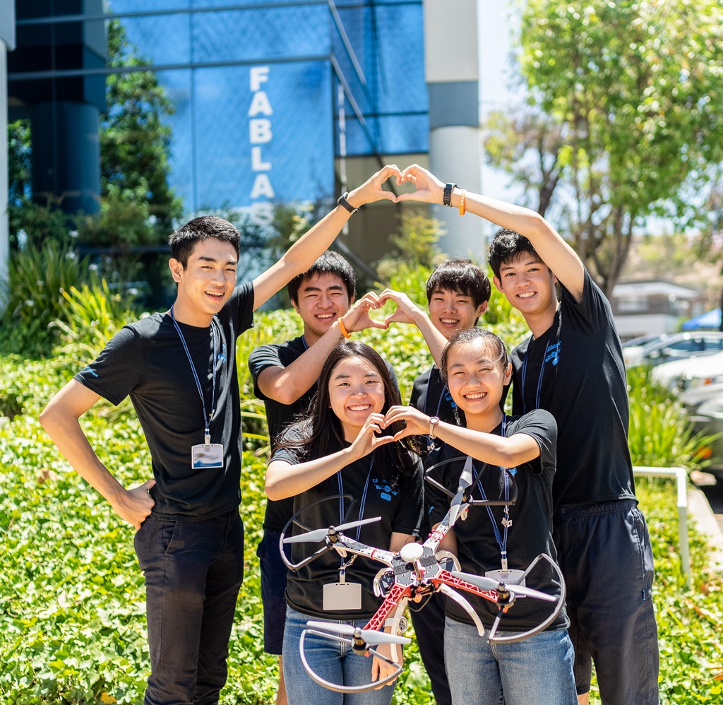 Photo of Japanese Students Smiling