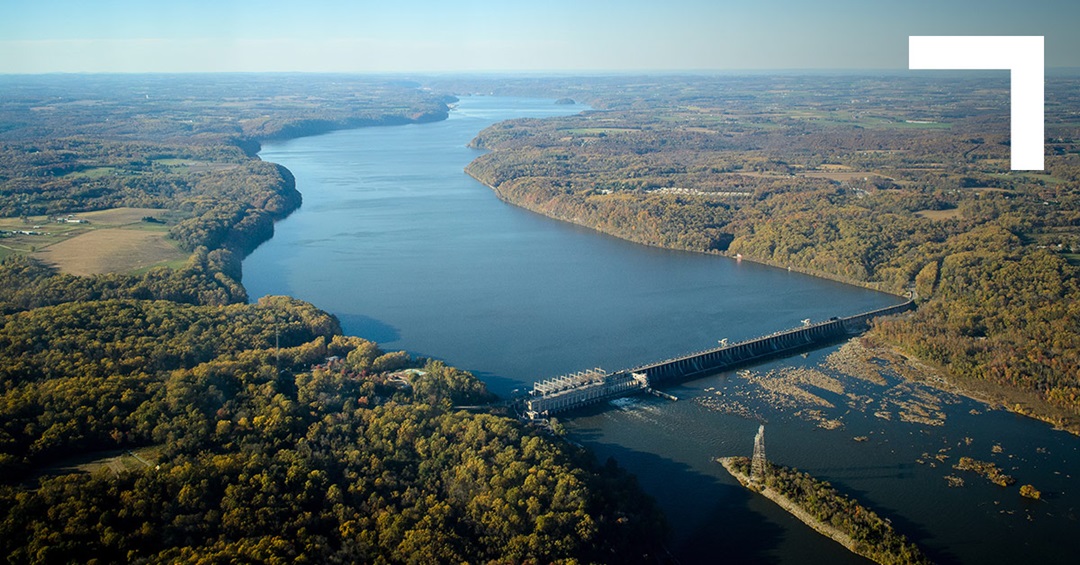 river and dam in Elkton, Maryland