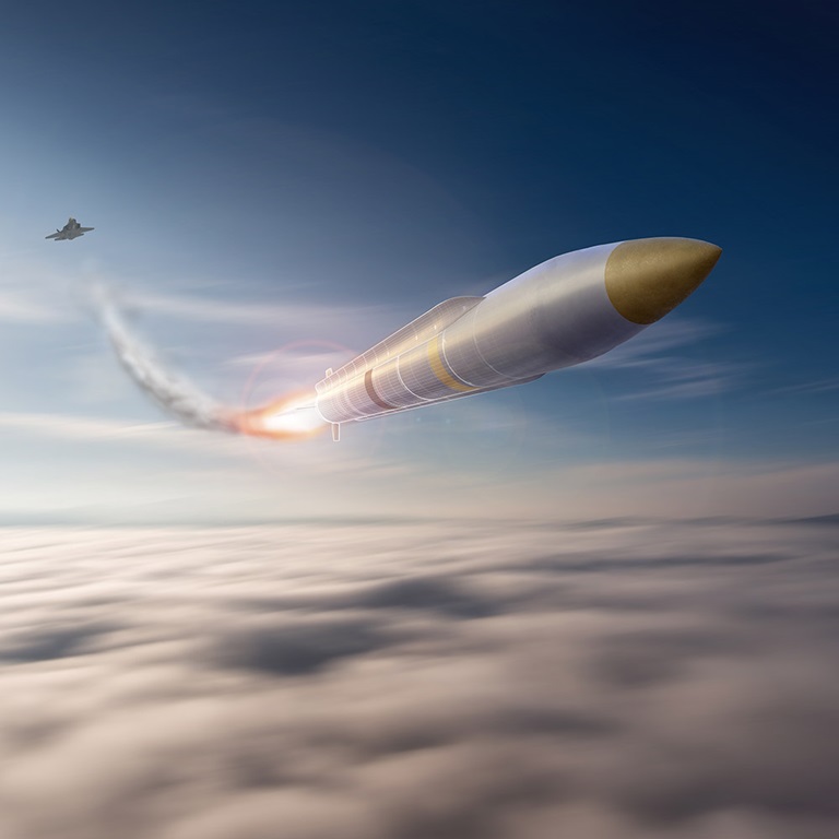 SiAW-Missiles rendering of missile launched from fighter jet