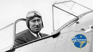 Our Heritage – Grumman man in old aircraft