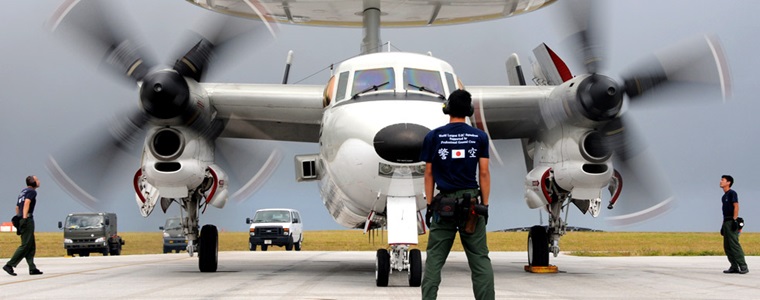 E-2C Hawkeye on runway