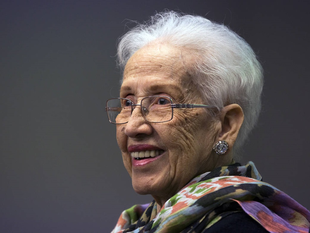 A NASA image of Katherine Johnson