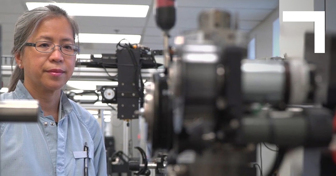 women working with lab equipment