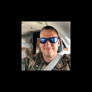 soldier wearing sunglasses