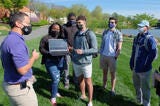 students plan their buoy test
