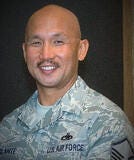 U.S. military headshot of male in uniform