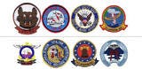 Assorted military logos