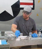 Photo of aircraft technician