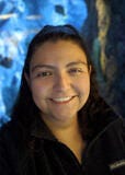 Latina woman smiling