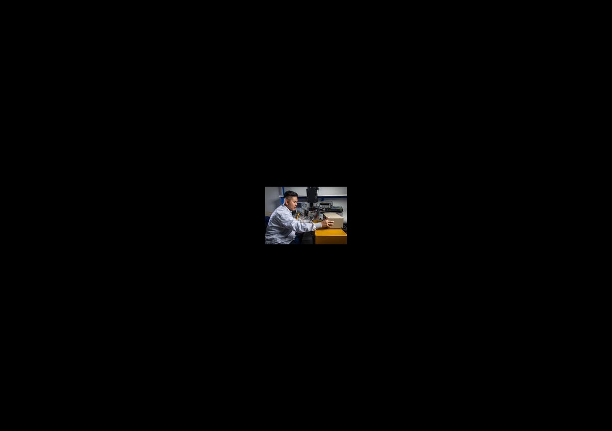 man in lab coat