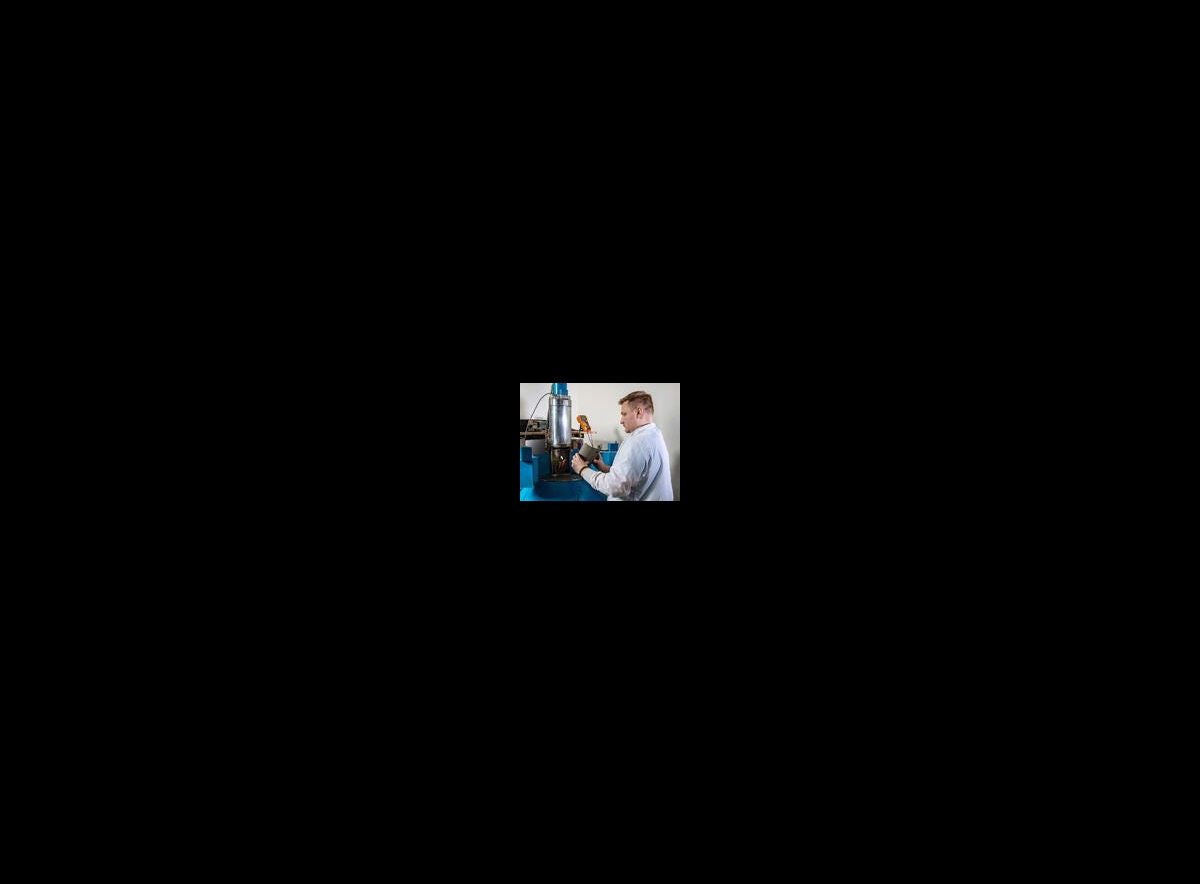 man in lab coat