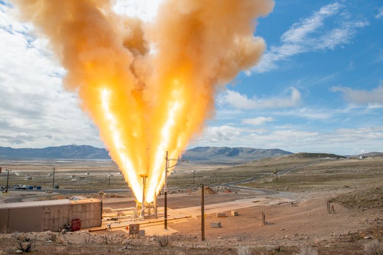 Northrop Grumman Successfully Tests Abort Motor for NASA’s Orion Spacecraft