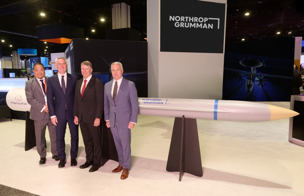 Northrop Grumman and Hanwha Aerospace sign MOA to develop first stage solid rocket booster for AReS system